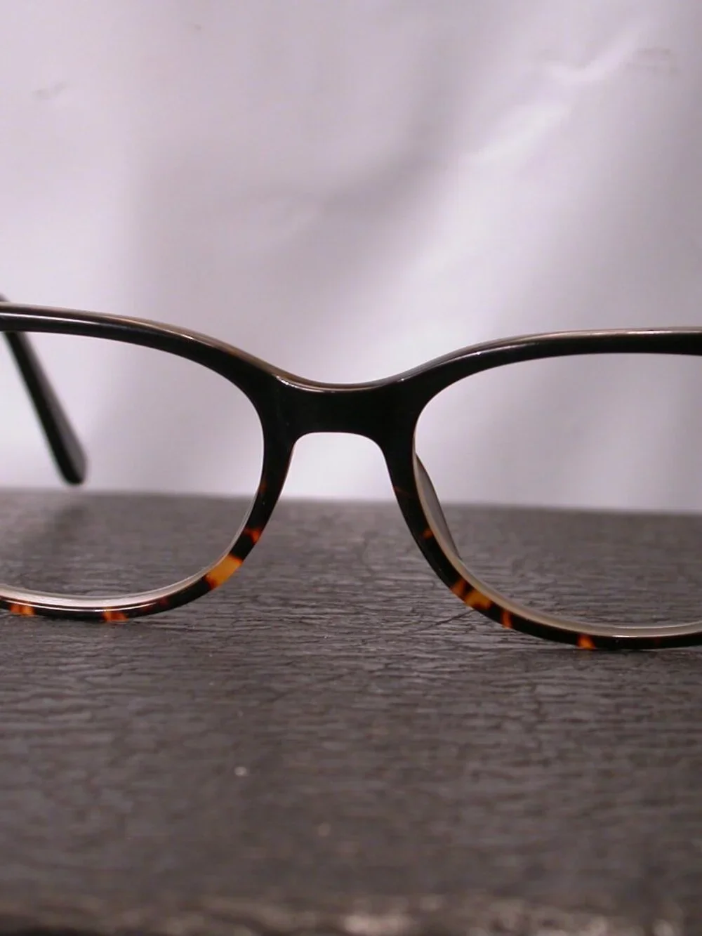 Masunaga Tortoise Jet Black Half Classic Japanese Eyeglasses Frame Made in Japan